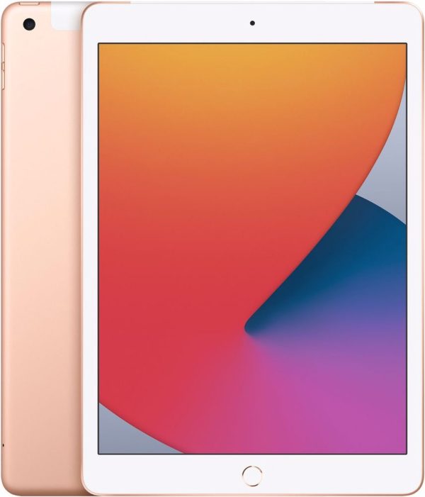 Apple iPad (2020) - 10.2 inch - WiFi + 4G - 128GB - Goud (0190199810303)