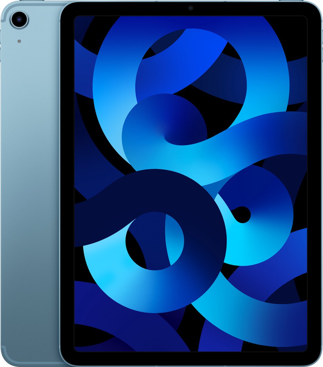 Apple iPad Air (2022) - 10.9 inch - WiFi + 5G - 64GB - Blauw (0194252806821)