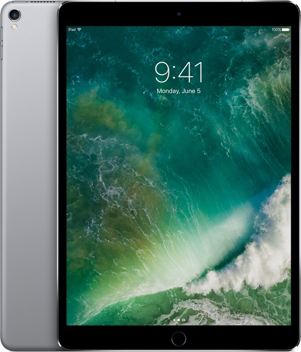 Apple iPad Pro - 10.5 inch - WiFi + 4G - 256GB - Spacegrijs (0190198331441)