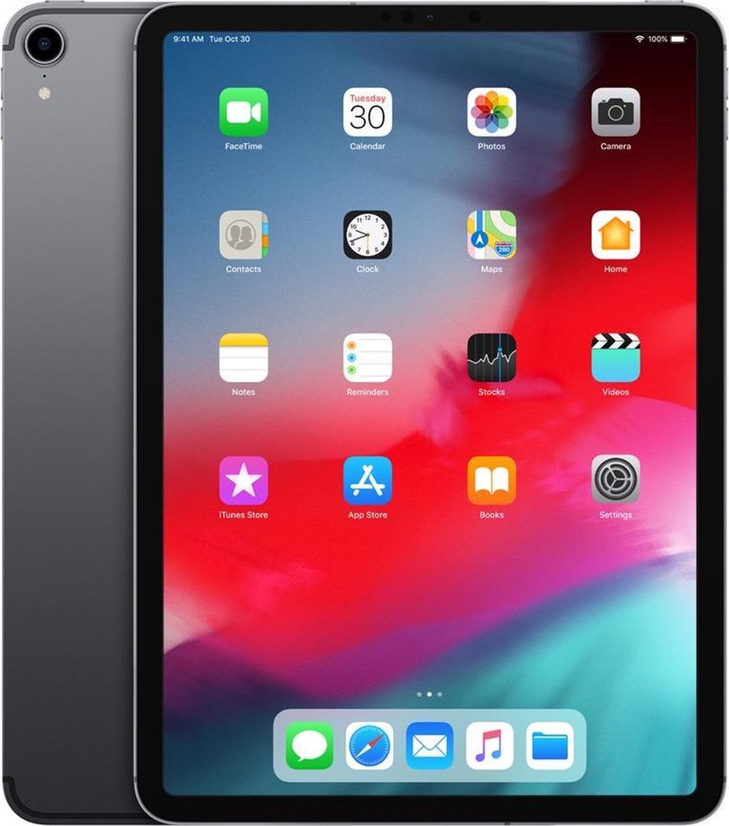 Apple iPad Pro - 11 inch - WiFi + 4G - 512GB - Spacegrijs (0190198879233)
