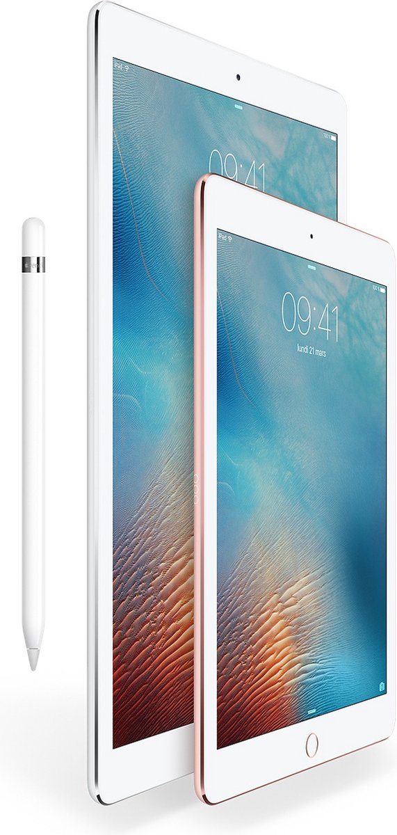 Apple iPad Pro - 9.7 inch - WiFi - 256GB - Roségoud (0888462809474)