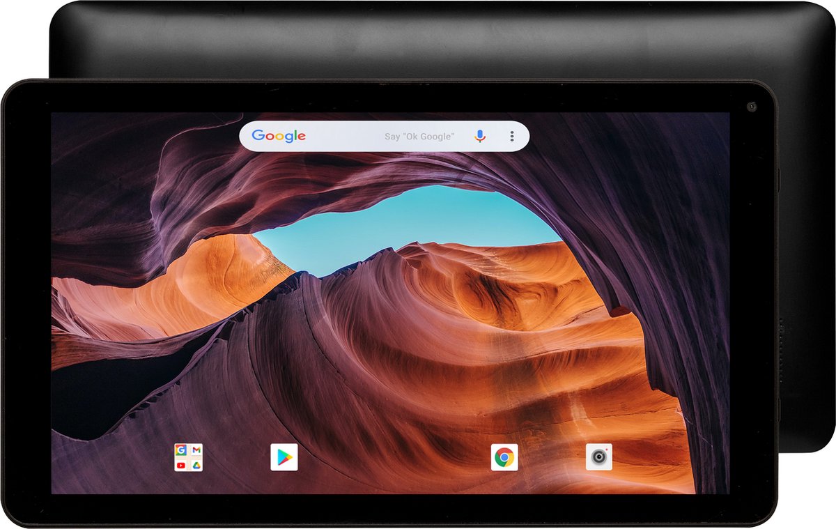 Denver Android Tablet 10.1 inch - 32GB - Android 11 - IPS scherm - TIQ10494 - Zwart (5706751060472)
