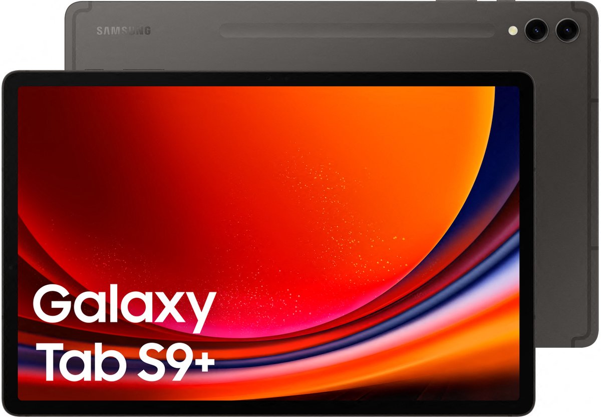 Samsung Galaxy Tab S9 Plus - 5G - 256GB - Graphite (8806095082806)