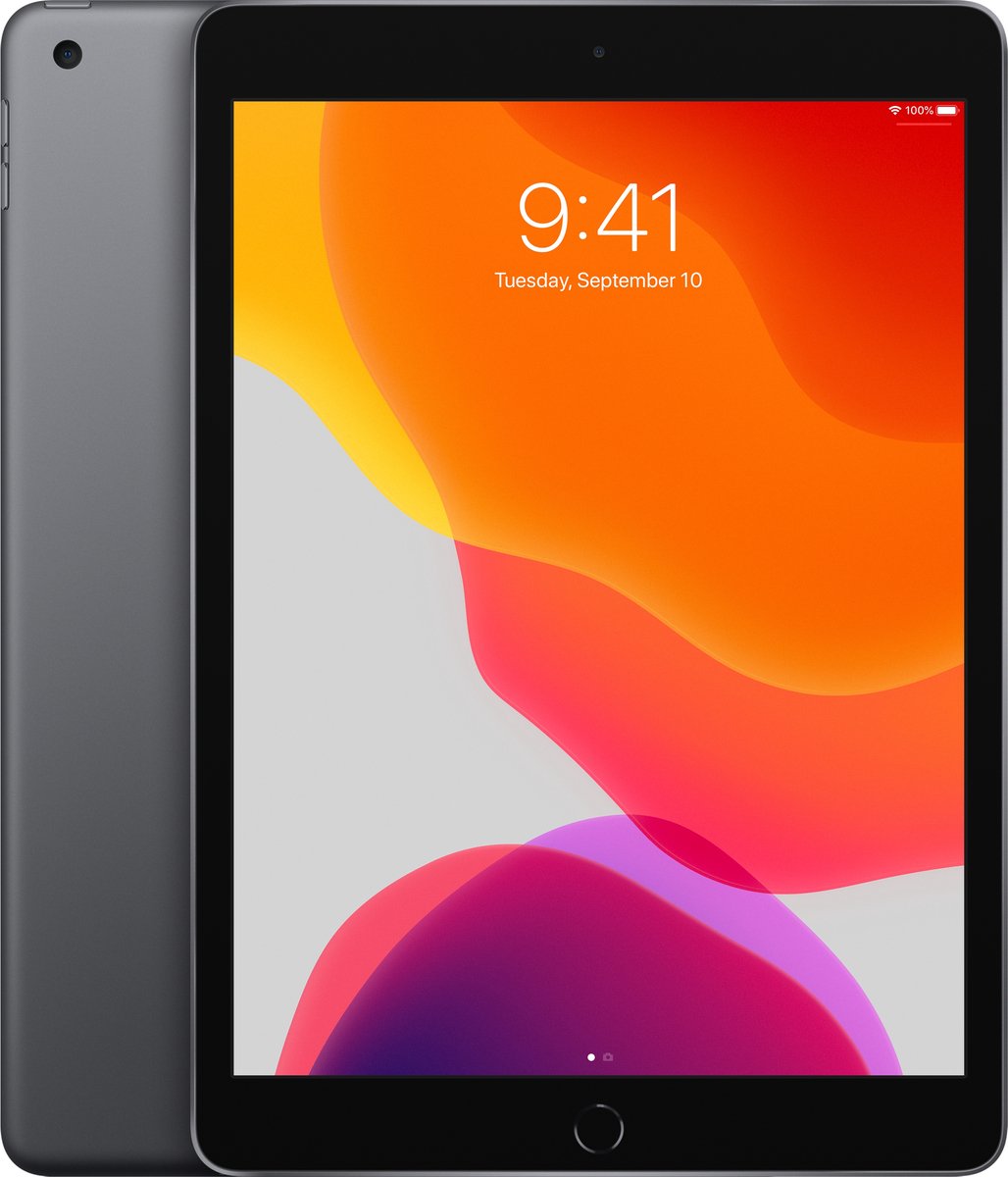 Apple iPad (2019) - 10.2 inch - WiFi - 32GB - Spacegrijs (0190199188730)