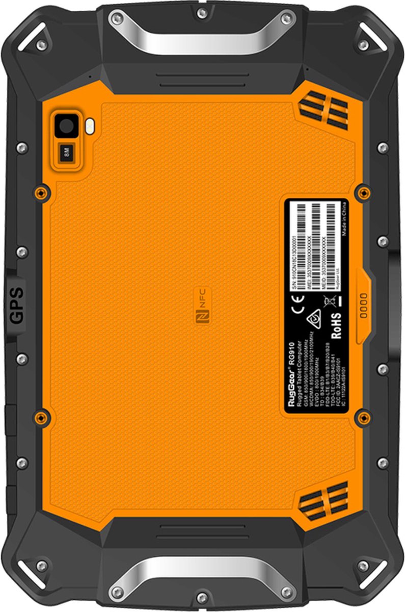 RugGear RG930i 4G LTE-TDD & LTE-FDD 32 GB 20,3 cm (8