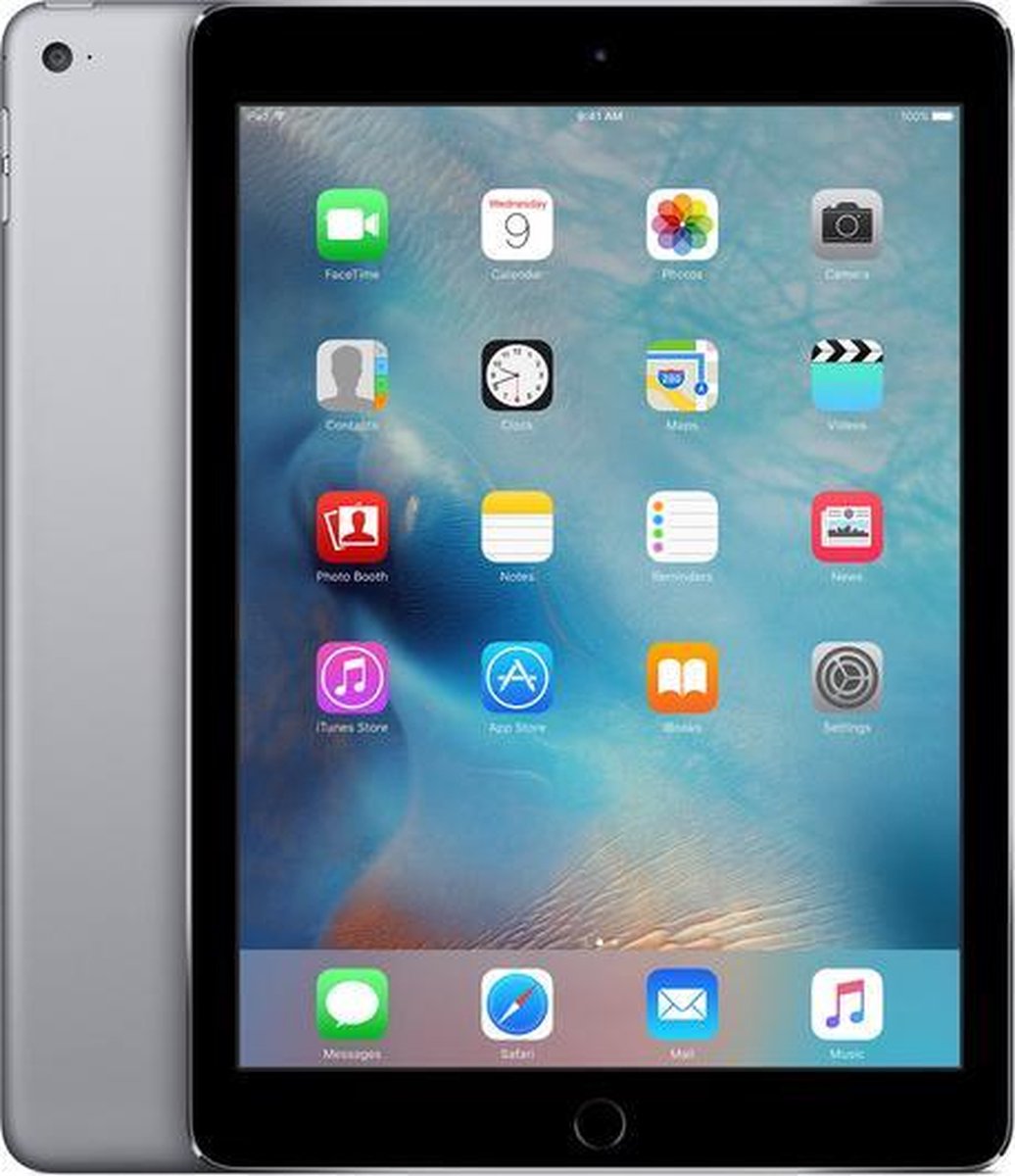 Apple iPad Air 2 - 9.7 inch - WiFi - 64GB - Spacegrijs (0888462024570)