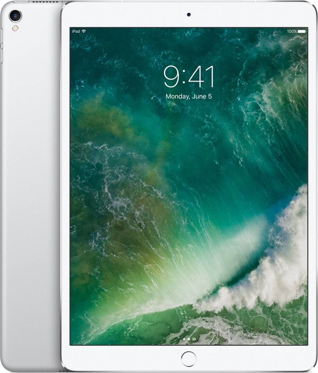 Apple iPad Pro - 10.5 inch - WiFi + 4G - 64GB - Zilver (0190198478603)