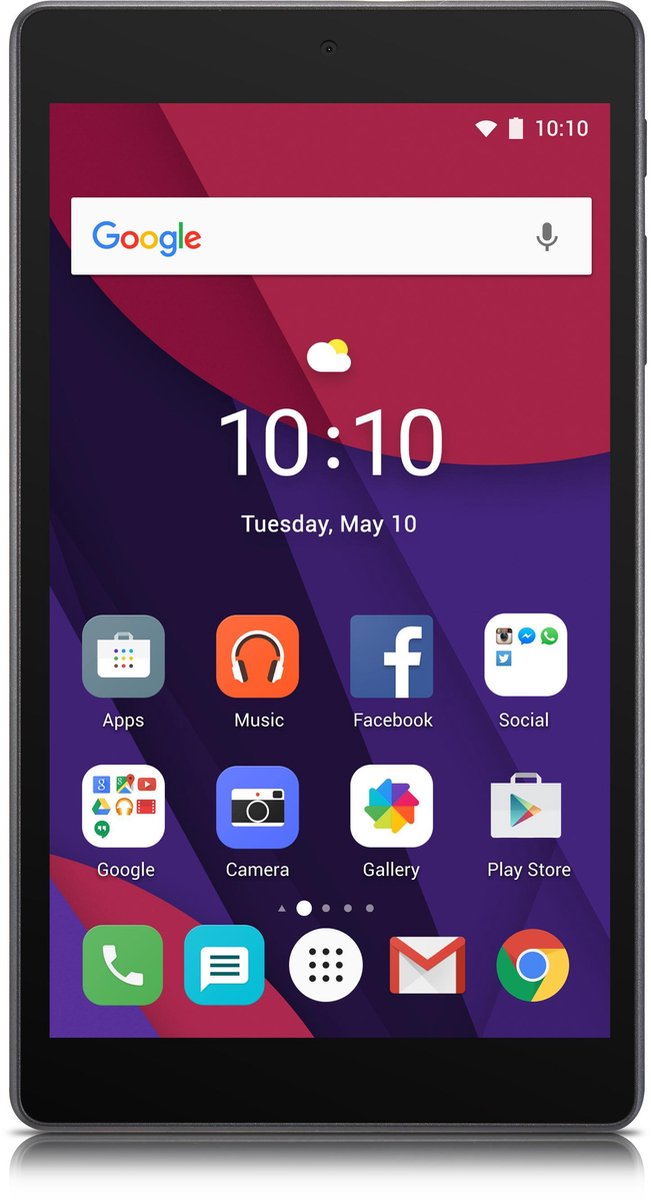 Alcatel Pixi 4 - 7 inch - WiFi - 8GB - Grijs (4894461384269)