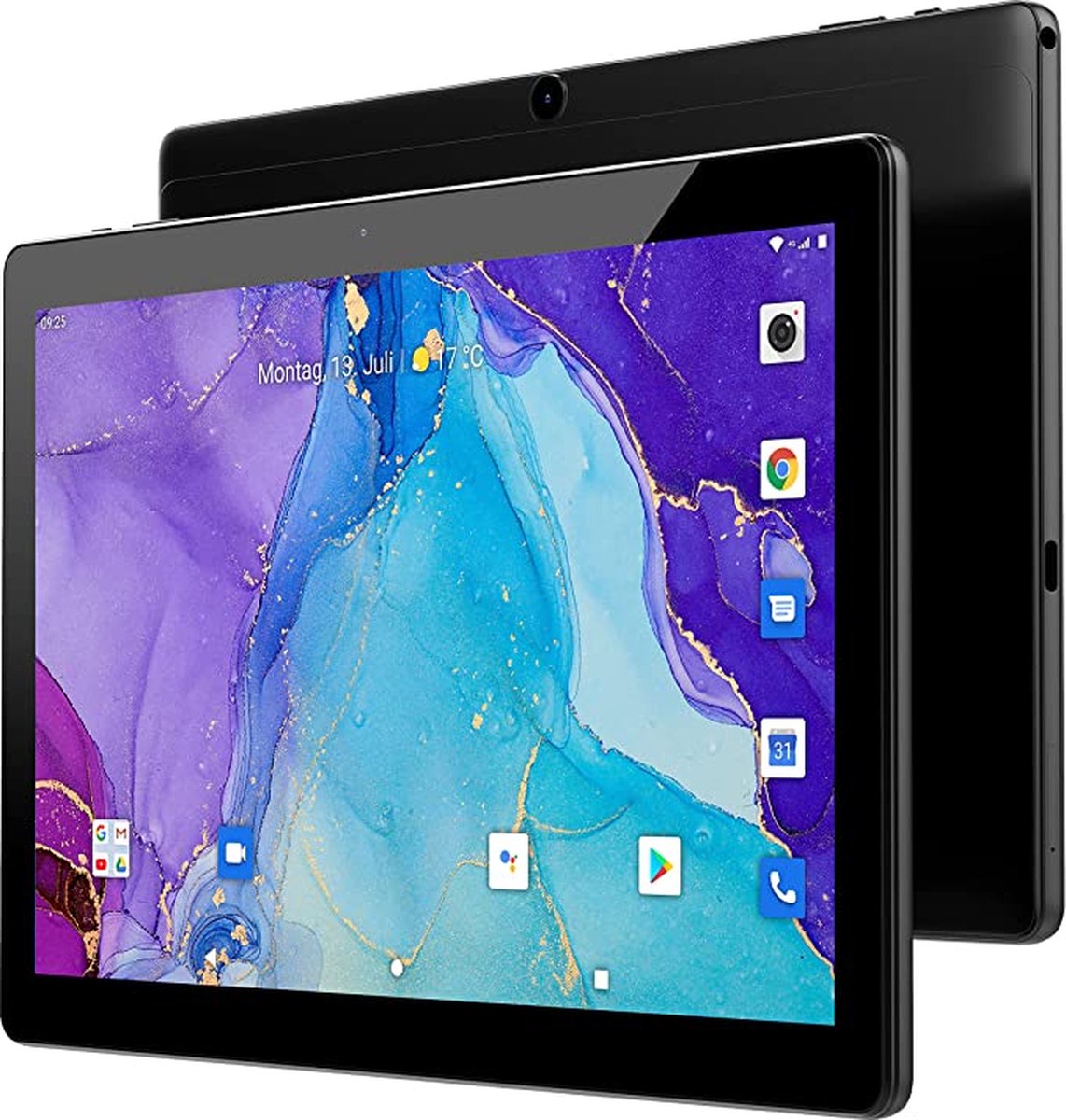 Odys - Android-tablet - WiFi - 64 GB Zwart 25.7 cm (10.1 inch) 1.6 GHz - 11 - 1920 x 1200 Pixel (4260552541277)