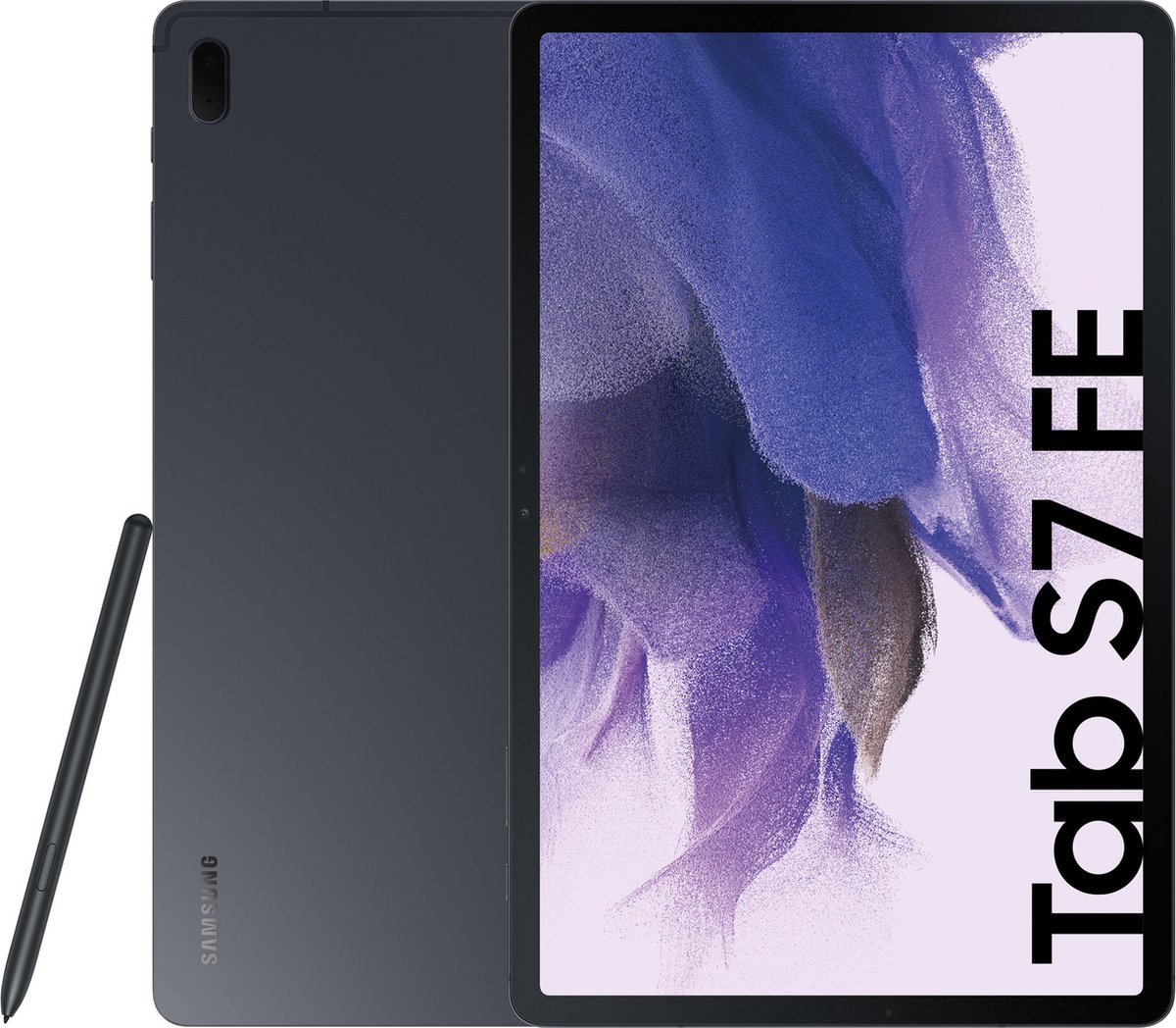 Samsung Galaxy Tab S7 FE 64 GB - Zwart (8806092766112)