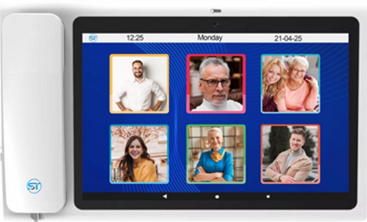SeniorenTAB Smart Combi Deluxe - Telefoon en tablet combinatie - 10 inch scherm - Eenvoudig Beeldbellen (8720589130999)