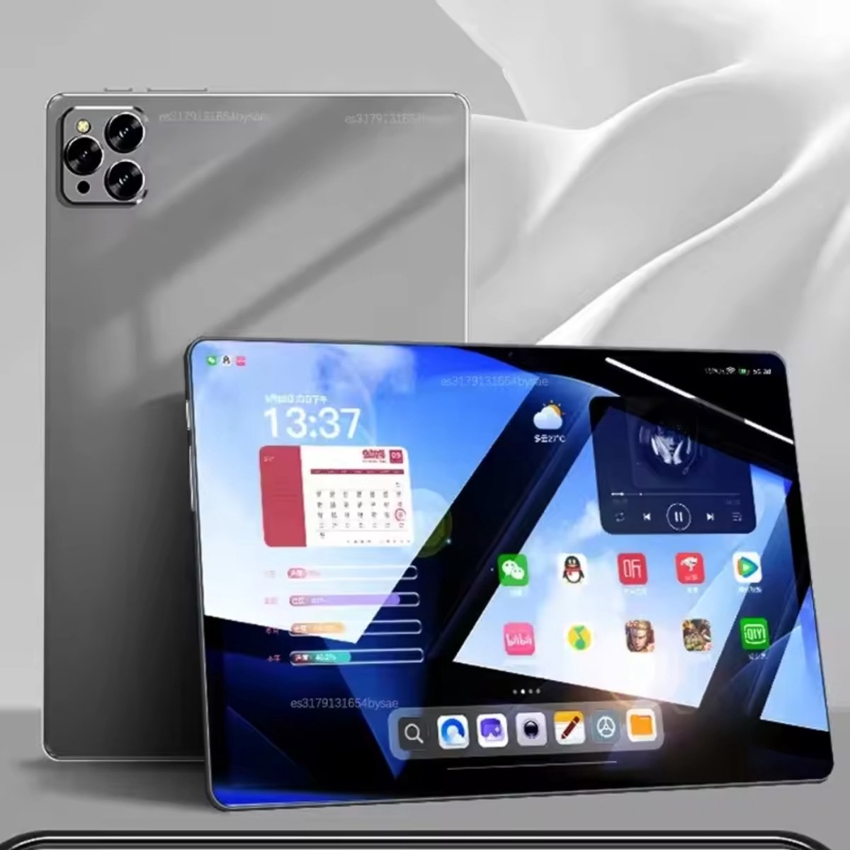 Mookes Pad 8 Pro Tablet 10.1 inch Android 13 Global Snapdragon 8gen2 12GB 512GB10000 mah 5G Dual SIM WIFI HD Volledig Scherm - Grey (6154507054043)