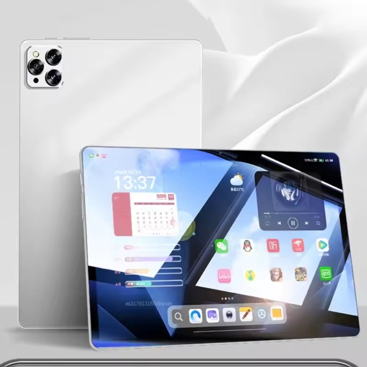 Mookes Pad 8 Pro Tablet 10.1 inch Android Global Snapdragon 8gen2 12GB 256GB 10000 mah 5G Dual SIM WIFI HD Volledig Scherm - Silver (6154507047076)