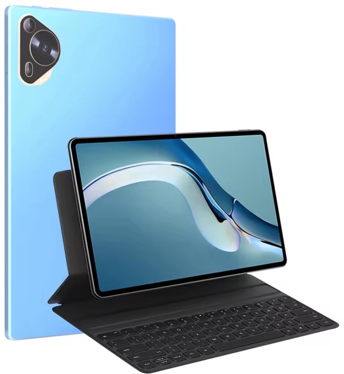 Pad 9 Pro 10.1 Inch 2K Volledig Scherm 16GB+1024GB Snapdragon 8 Gen2 Android 24mp + 48Mp High-Performance Tablet - Blauw toetsenbord (6154508869882)