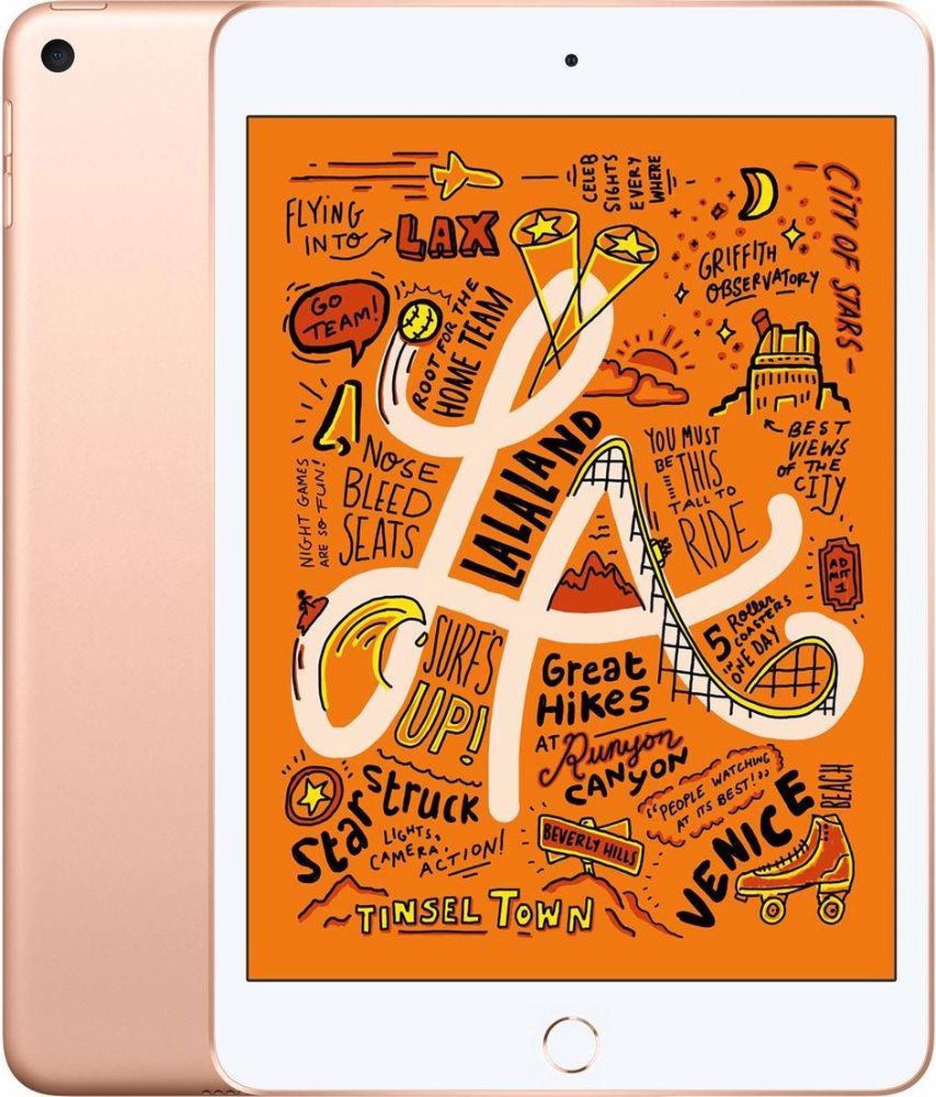 Apple iPad Mini (2019) - 7.9 inch - WiFi - 64GB - Goud - 5e generatie (0190199062740)