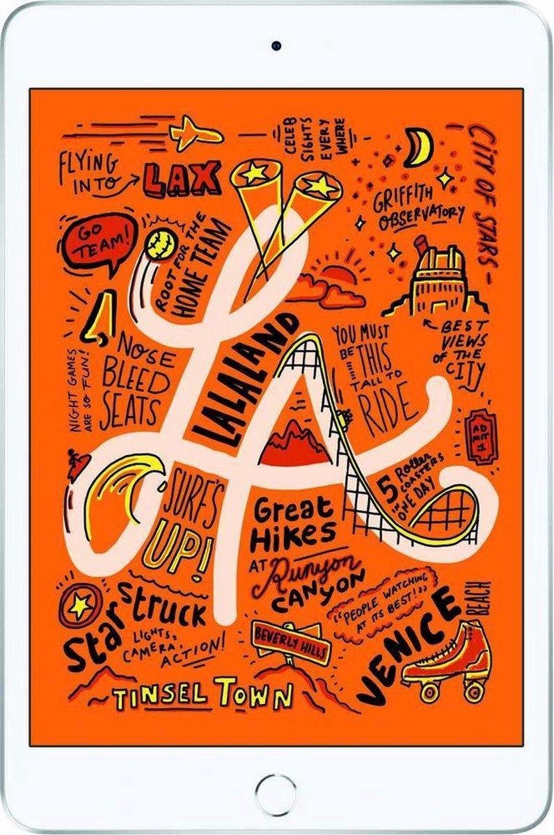 Apple iPad Mini (2019) - 7.9 inch - WiFi + 4G - 64GB - Zilver - 5e generatie (0190199070219)