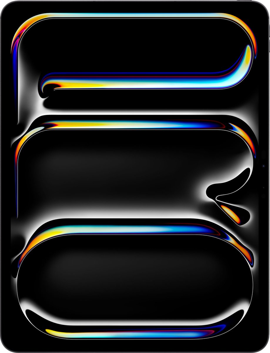 Apple iPad Pro (2024) - 13 inch - WiFi + Cellular - 1TB - Zwart - 7e generatie (0195949246463)