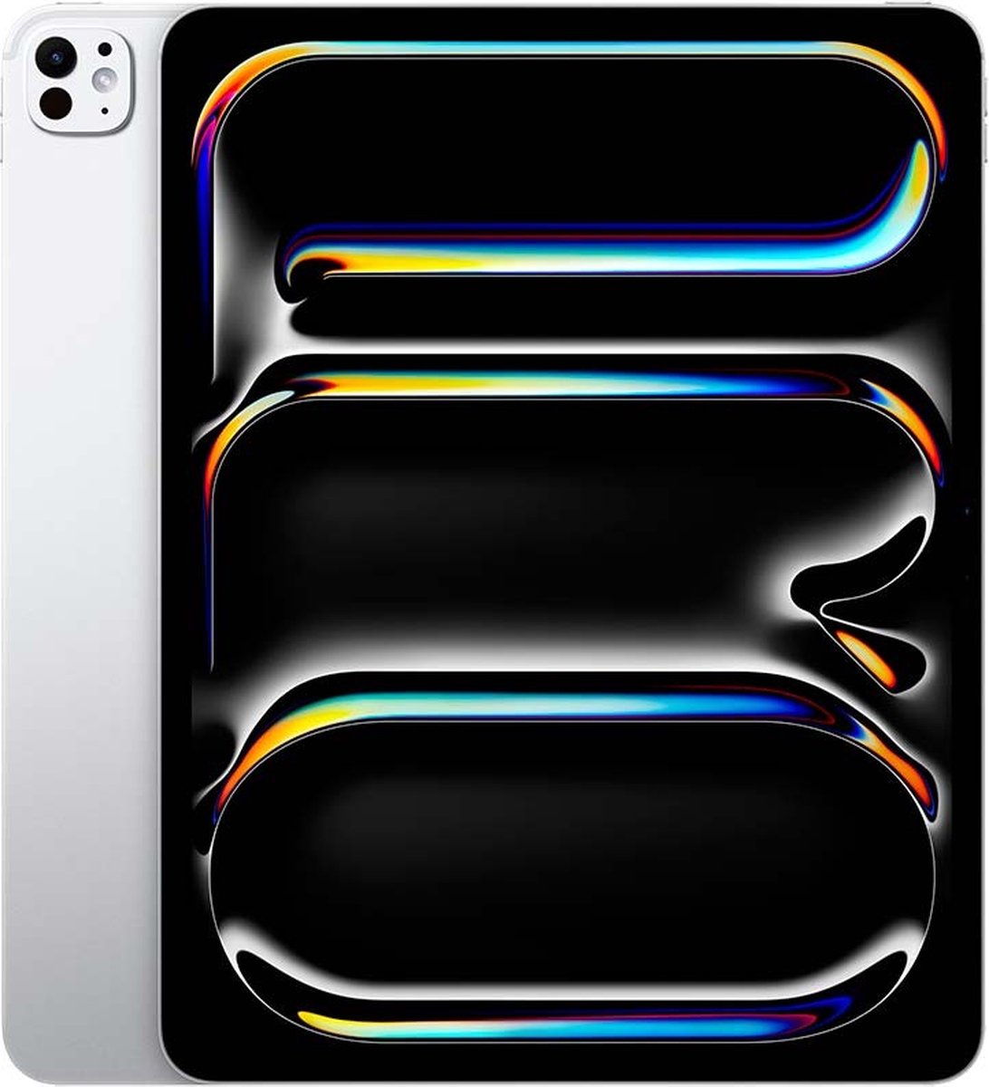 Apple iPad Pro (2024) - 13 inch - WiFi + Cellular - 512GB - Zilver - 7e generatie (0195949246166)