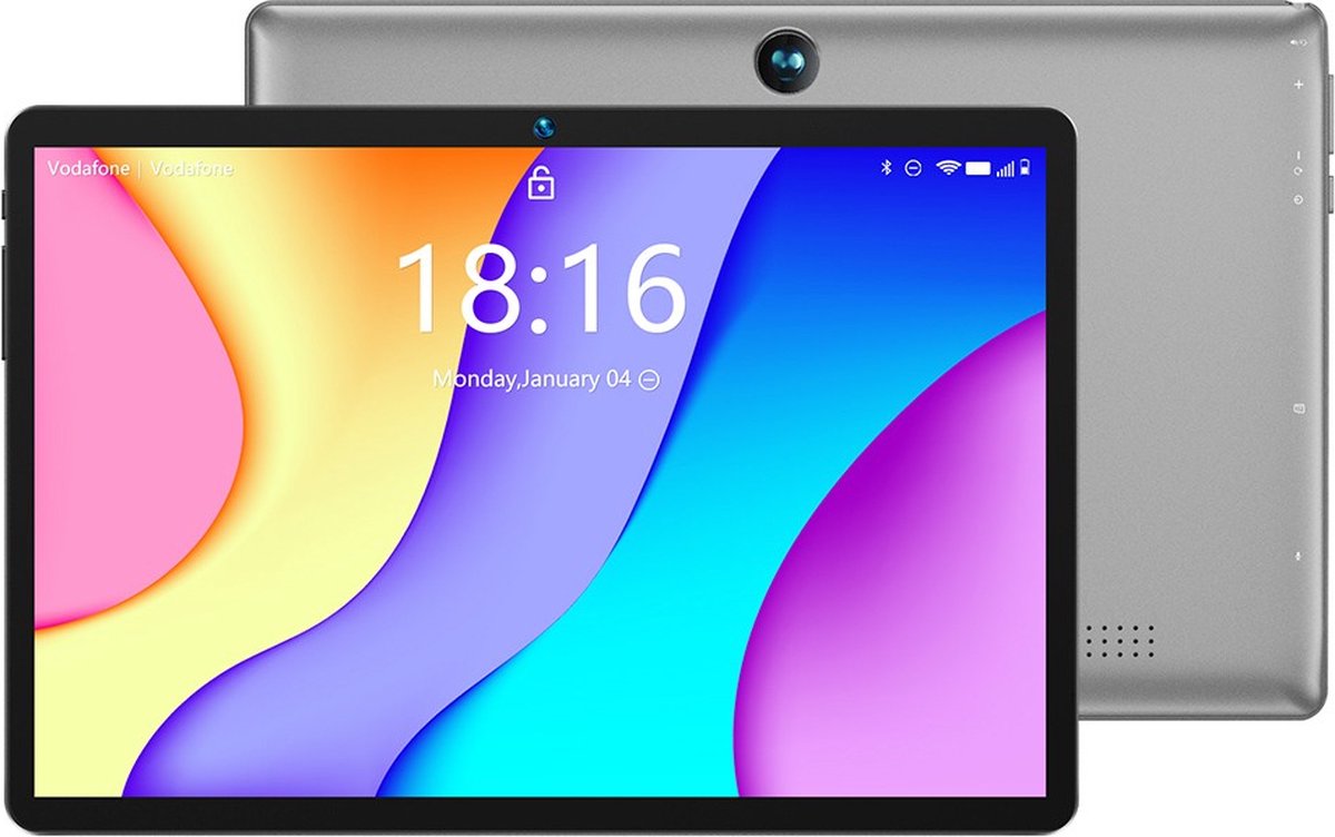BMAX I9 Plus 10,1 inch tablet 4 GB RAM 64 GB ROM RK3562 Quad Core CPU Android 12, 2 MP + 5 MP camera 5000 mAh batterij (6972446190321)