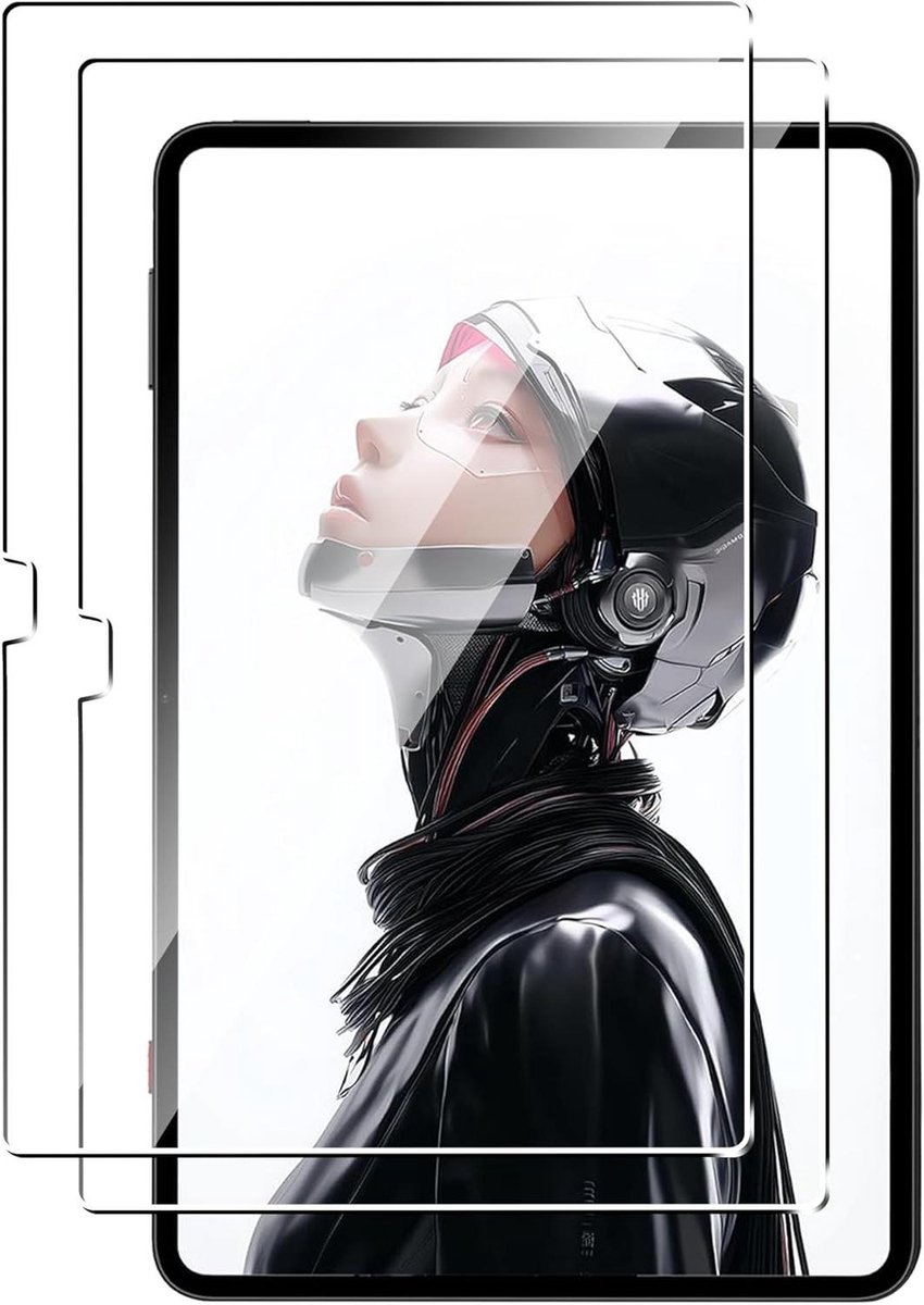 Gehard glas displaybeschermfolie ZTE RedMagic Astra 9 inch 2025 | 9H hardheidsgraad | HD | 2 stuks (6154237917984)