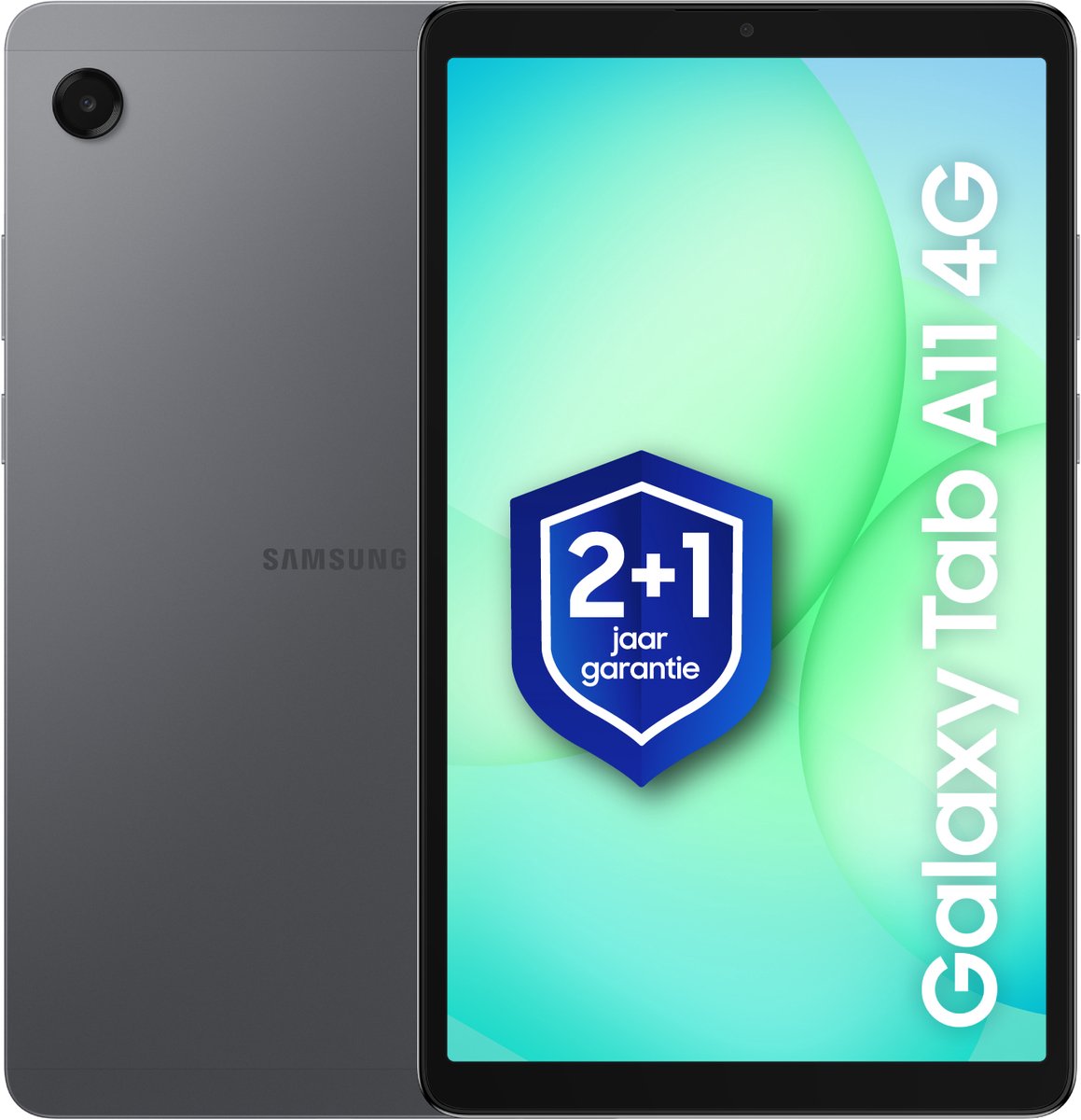 Samsung Galaxy Tab A11 - 4G - 64GB - Gray + 1 jaar extra garantie (8806097952534)