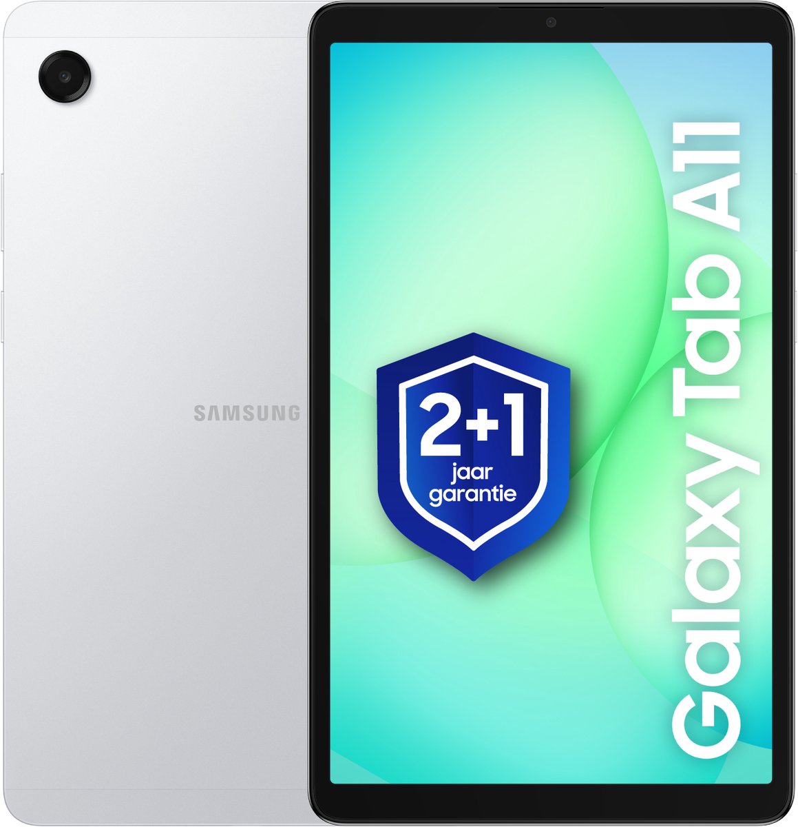 Samsung Galaxy Tab A11 - Wifi - 128GB - Silver + 1 jaar extra garantie (8806097952541)