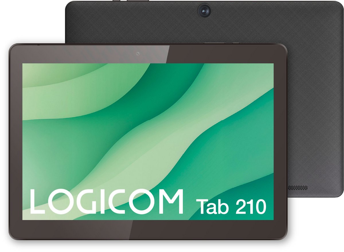 Logicom - Tablet 210 - 64GB - 10 inch - 4GB RAM - Octa Core - Zwart - Wifi - Android 15 (3483070027998)