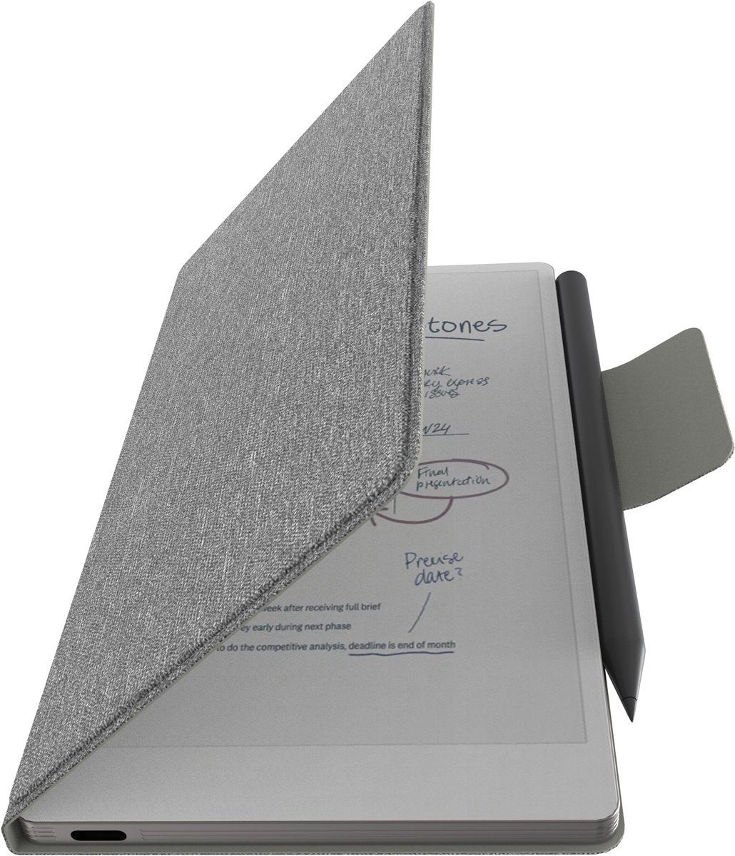Remarkable Paper Pro Move met Marker Plus en Grijze hoes (digitaal notitieblok / notebook / schrijftablet) (8717953044020)