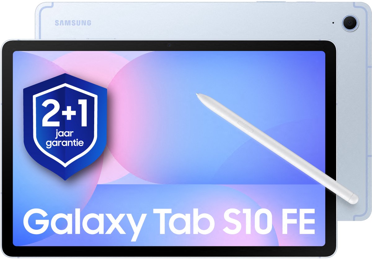 Samsung Galaxy Tab S10 FE - WiFi - 256GB - Blue + 1 jaar extra garantie (8806097698067)