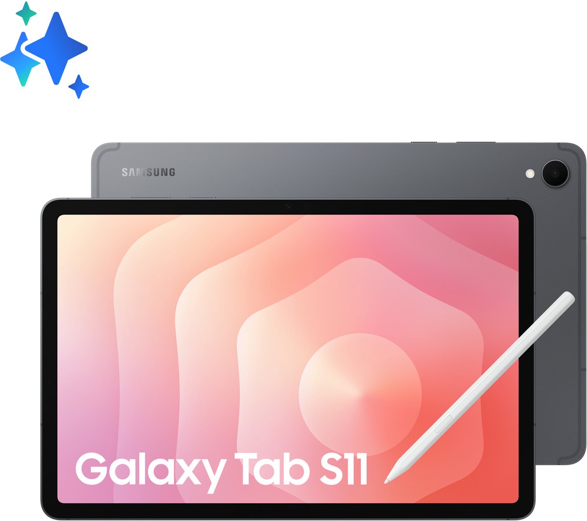 Samsung Galaxy Tab S11 - WiFi - 128GB - Grijs (8806097712213)