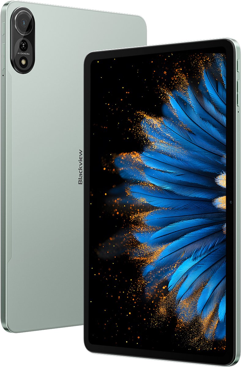 Blackview Tablet MEGA 2 Android 15 Tablet - 4G LTE+WiFi - 12 Inch - 36GB+256GB - Widevine L1 - 9000mAh - Groen (6931548319290)