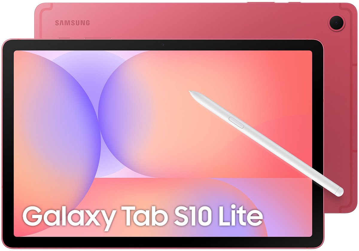 Samsung Galaxy Tab S10 Lite 5G - 128GB - Rood (8806097638155)