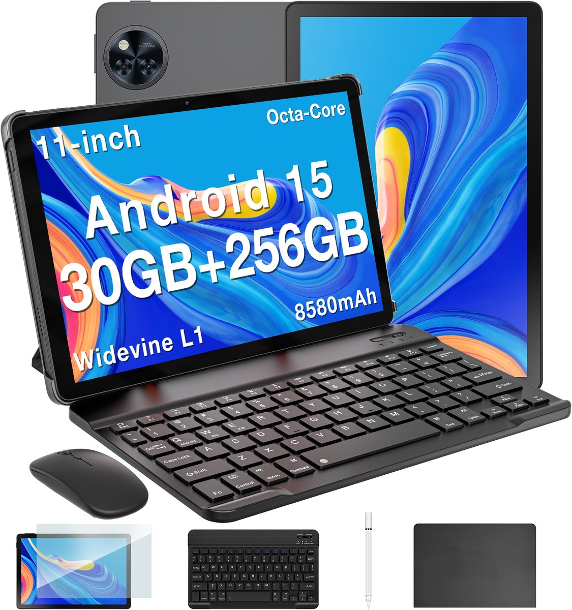 DOOGEE U11 Pro Tablet met toetsenbord Android 15,11 