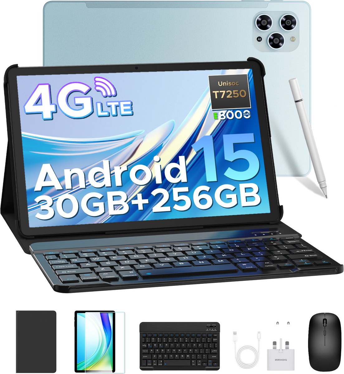 Doogee Tab G6 Android 15 tablet Clavier Stylet 11 