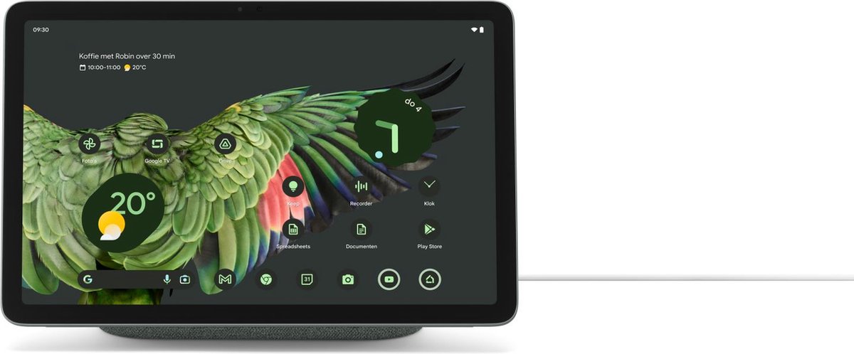 Google Pixel Tablet + Docking Station - 128GB - Grijs (0193575036007)