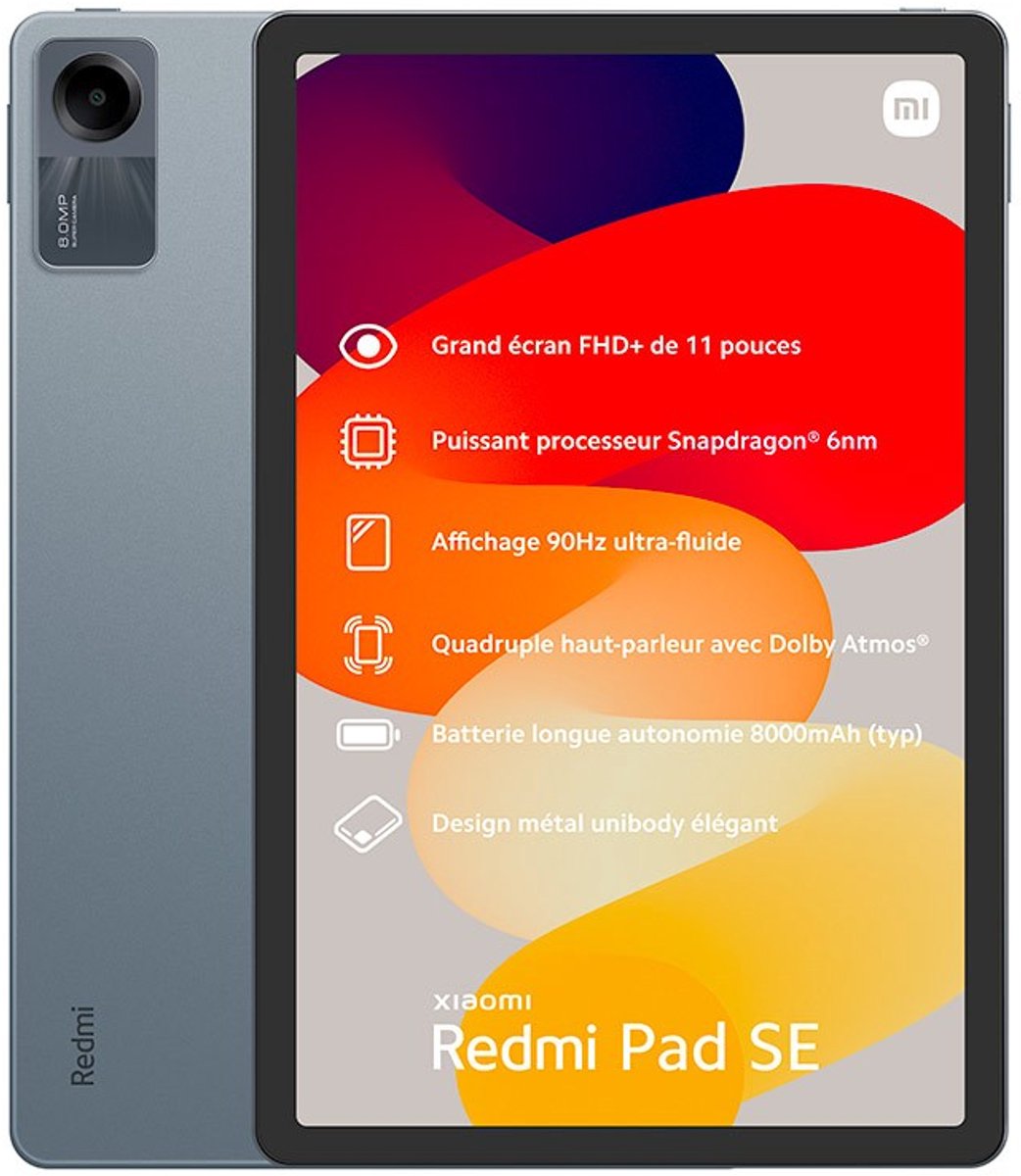 Xiaomi Redmi Pad SE - 11 inch - 4GB/128GB - Graphite Grey (6932554403713)