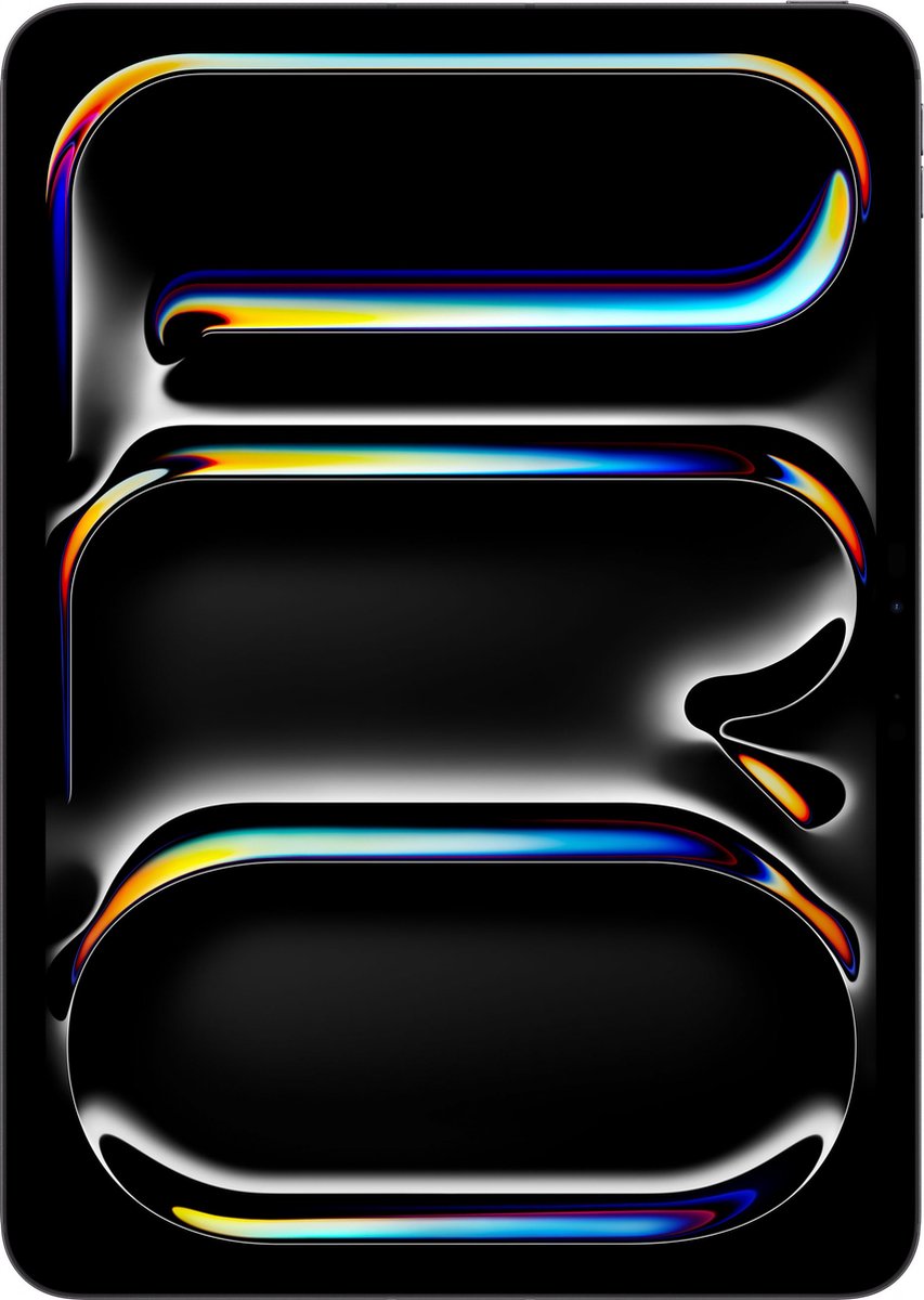 Apple iPad Pro (2024) - 11 inch - Nanotextuur Glas - WiFi + Cellular - 1TB - Zwart - 7e generatie (0195949468742)