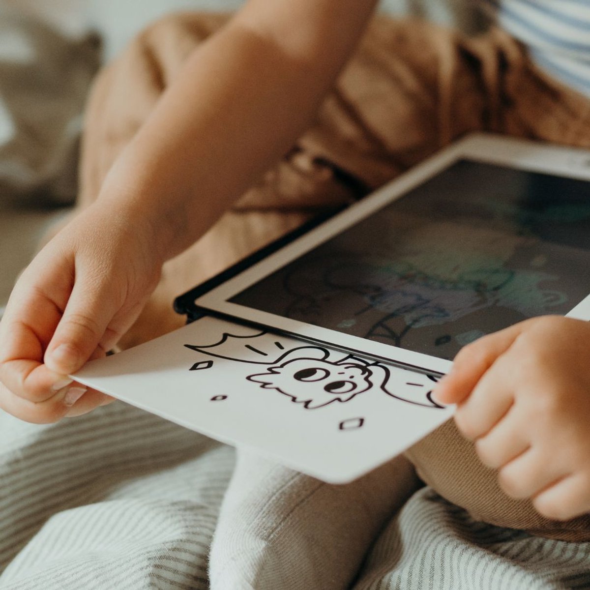 BEAU by Bo Kidywolf Kidydraw Mini Tekenboek met LCD-scherm Galaxy + Refill Dieren & Oceanen en Piraten (5415188860943)