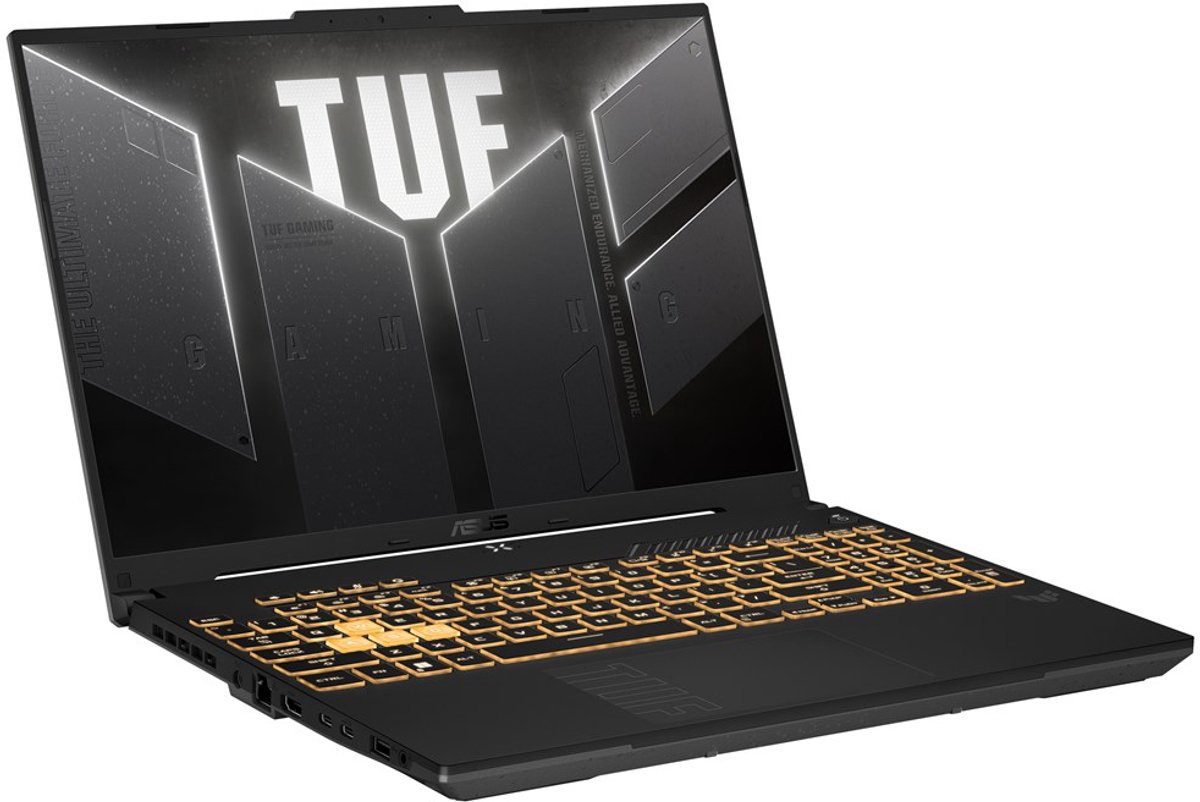 ASUS TUF Gaming F16 FX607VJ-RL001W - Gaming Laptop - 16 inch (144Hz) - Intel Core 5 - 16GB RAM - 512GB SSD - NVIDIA GeForce RTX 3050 - Windows 11 Home - QWERTY (4711636162890)