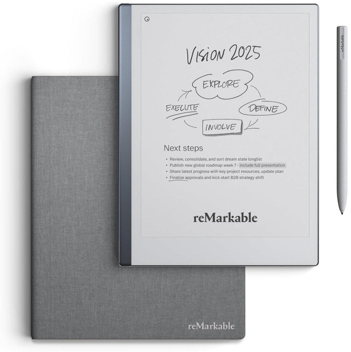 reMarkable 2 Bundel met Marker Basic en Book Folio Hoes (5906492930373)