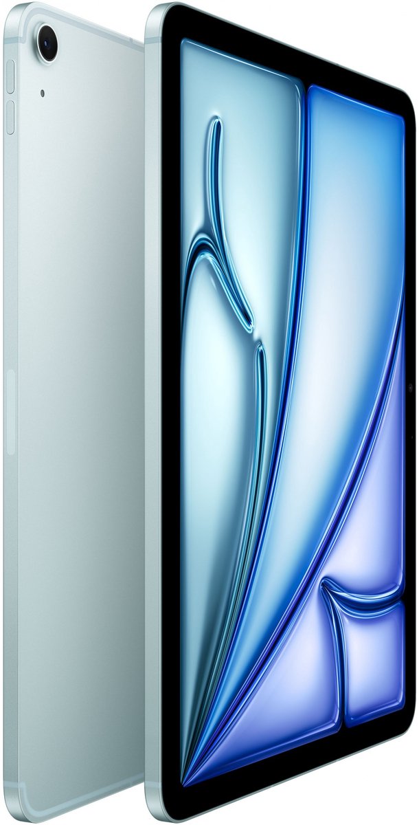 Apple iPad Air (2024) - 11 inch - WiFi + 5G - 512GB - Blauw - 6e generatie (0195949206436)