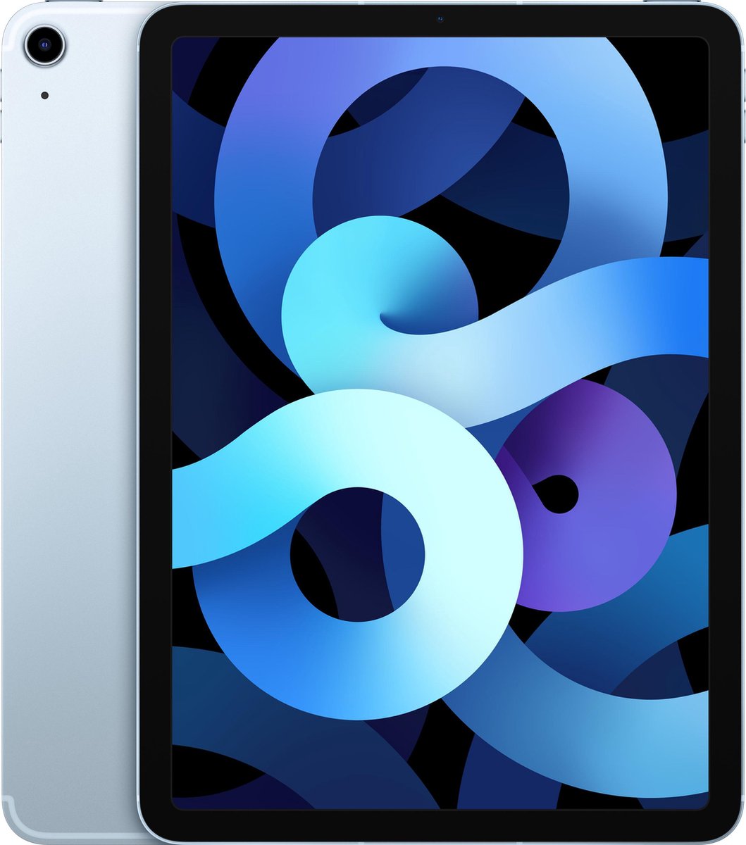Apple iPad Air (2020) - 10.9 inch - WiFi + 4G - 256GB - Blauw (0190199791114)