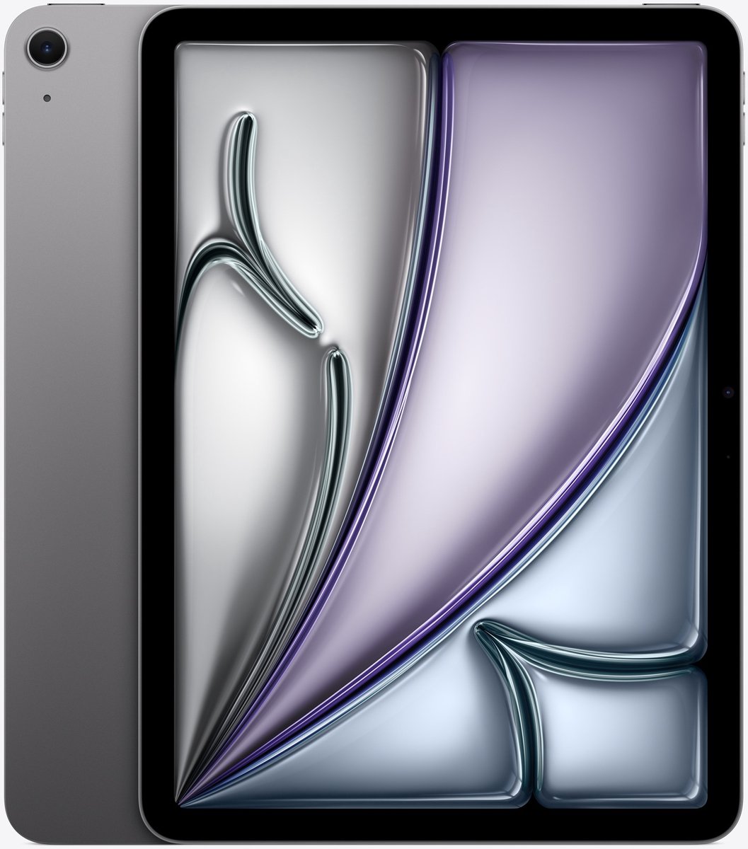 Apple iPad Air (2024) - 11 inch - WiFi + 5G - 512GB - Spacegrijs - 6e generatie (0195949206252)