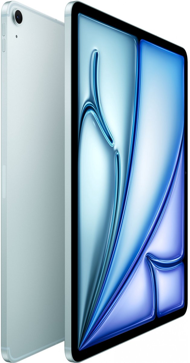 Apple iPad Air (2024) - 13 inch - WiFi + Cellular - 128GB - Blauw - 6e generatie (0195949266386)