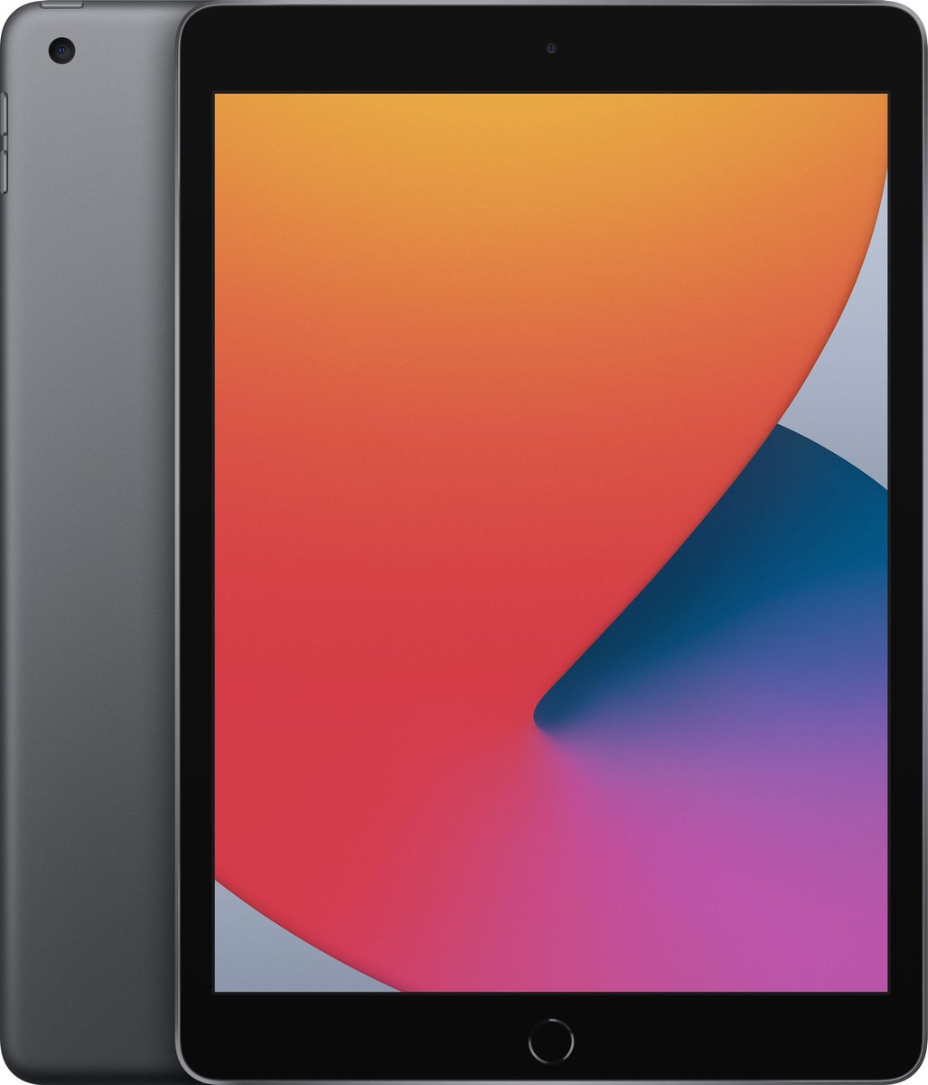 Apple iPad (2020) - 10.2 inch - WiFi - 128GB - Spacegrijs (0190199807938)