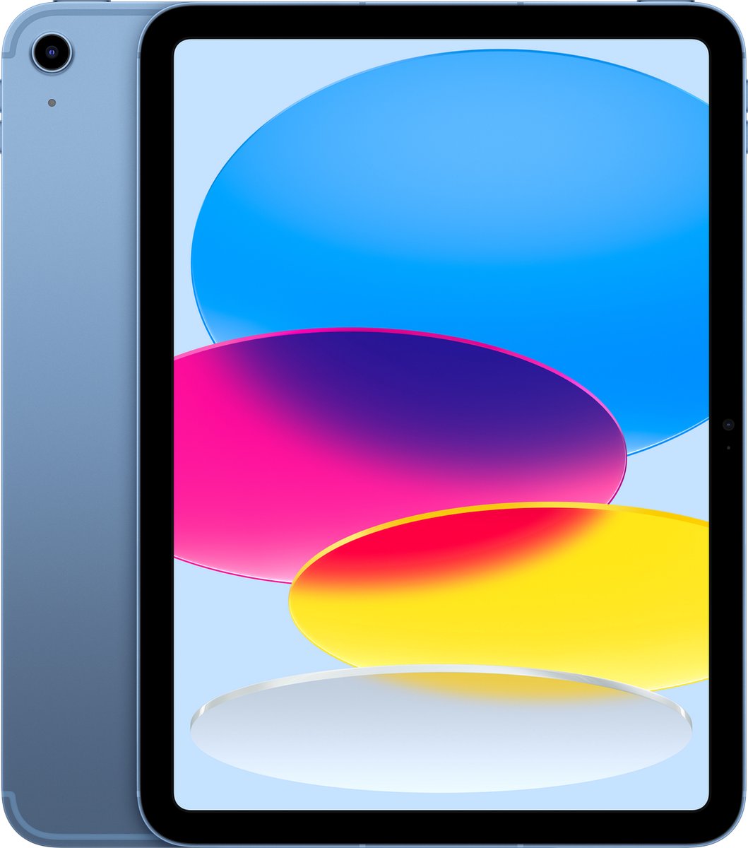 Apple iPad (2022) - 10.9 inch - WiFi + 5G - 256GB - Blauw (0194253363675)