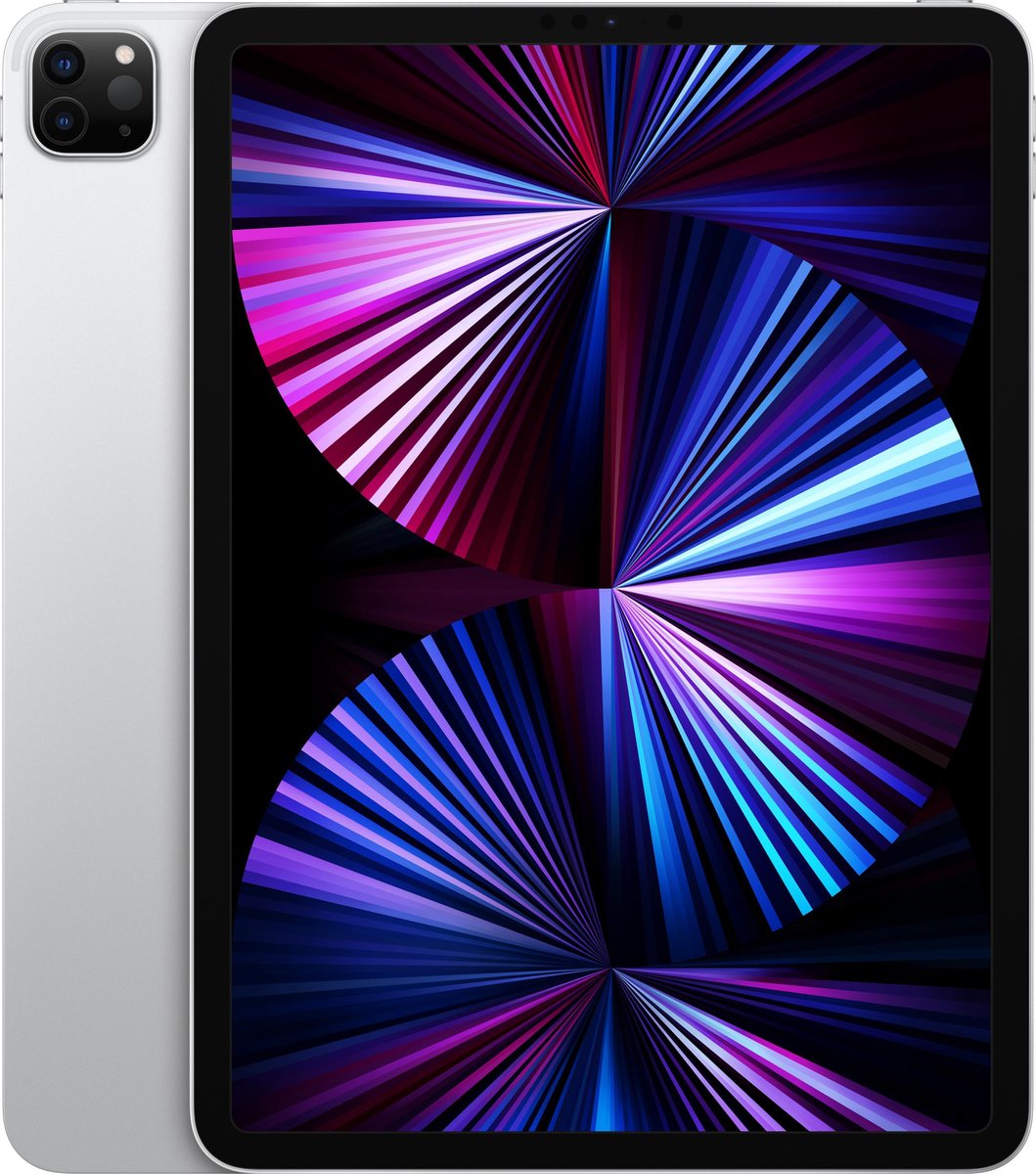 Apple iPad Pro (2021) - 11 inch - WiFi - 512GB - Zilver - 5e generatie (0194252186725)