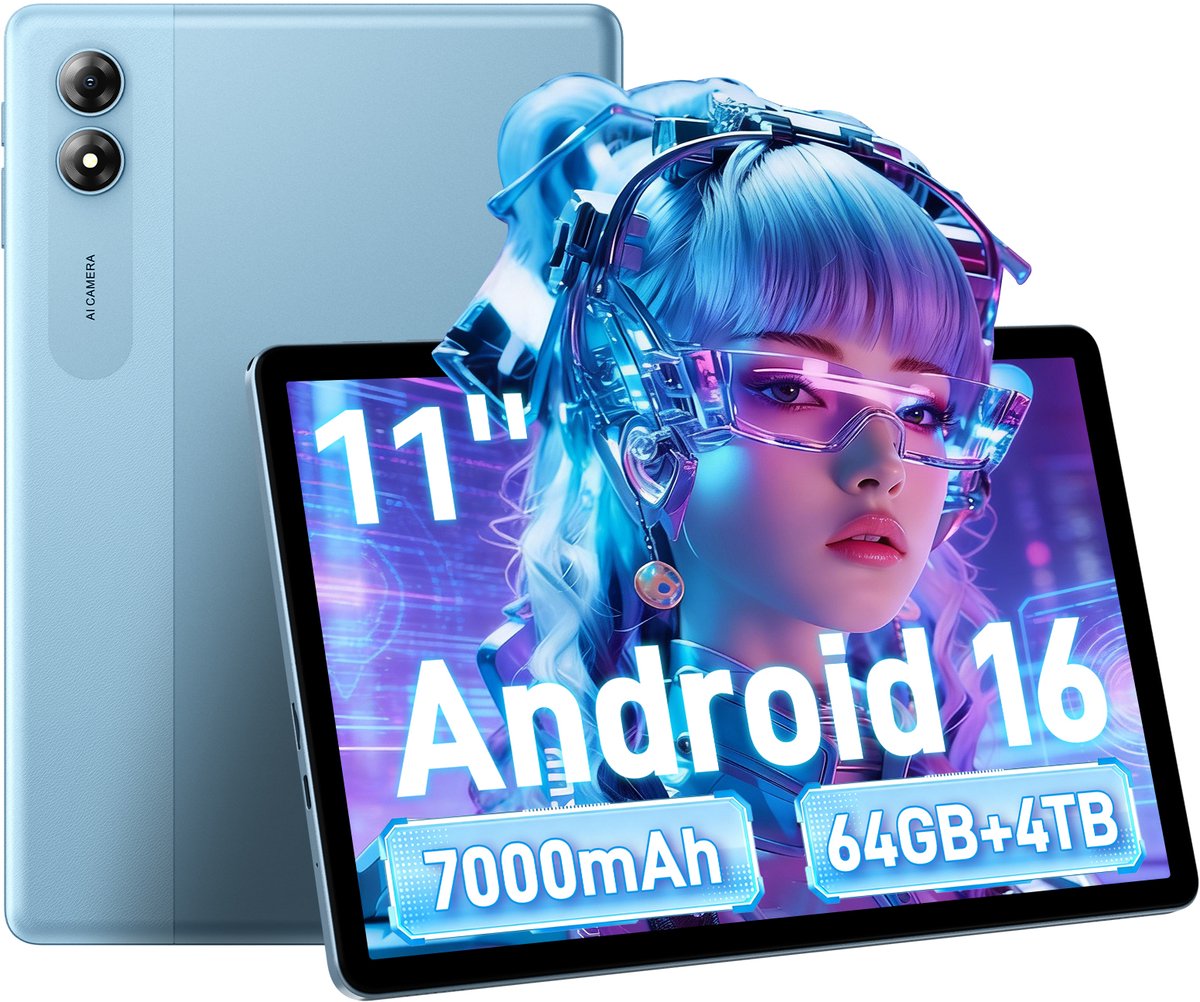 ExcitPower T30 Tablet - 4GB - 64GB - Blue (0810228351316)