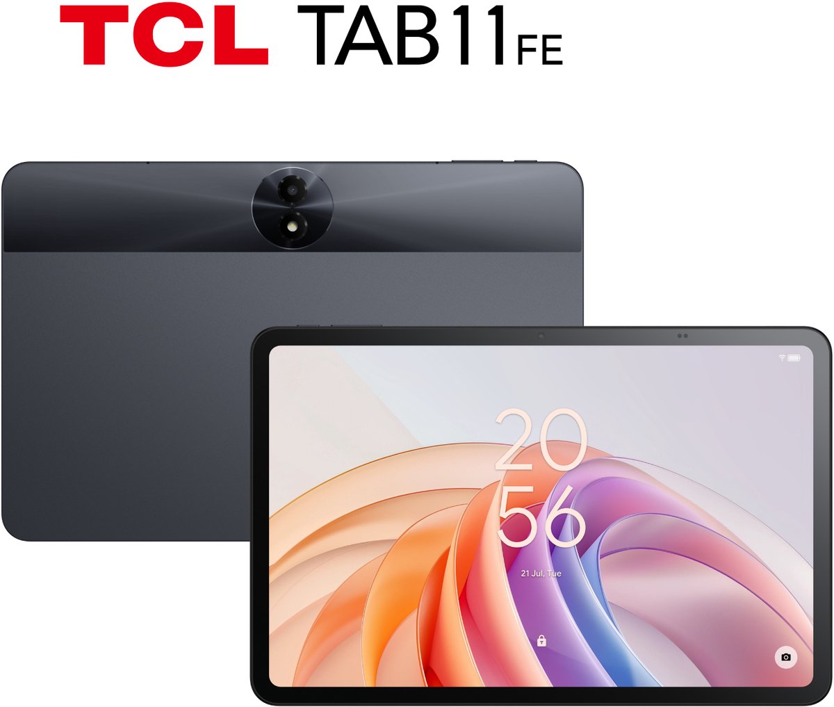 Tablet TCL Tab 11 FE Octa Core 4 GB RAM 128 GB Grijs (4894461733937)