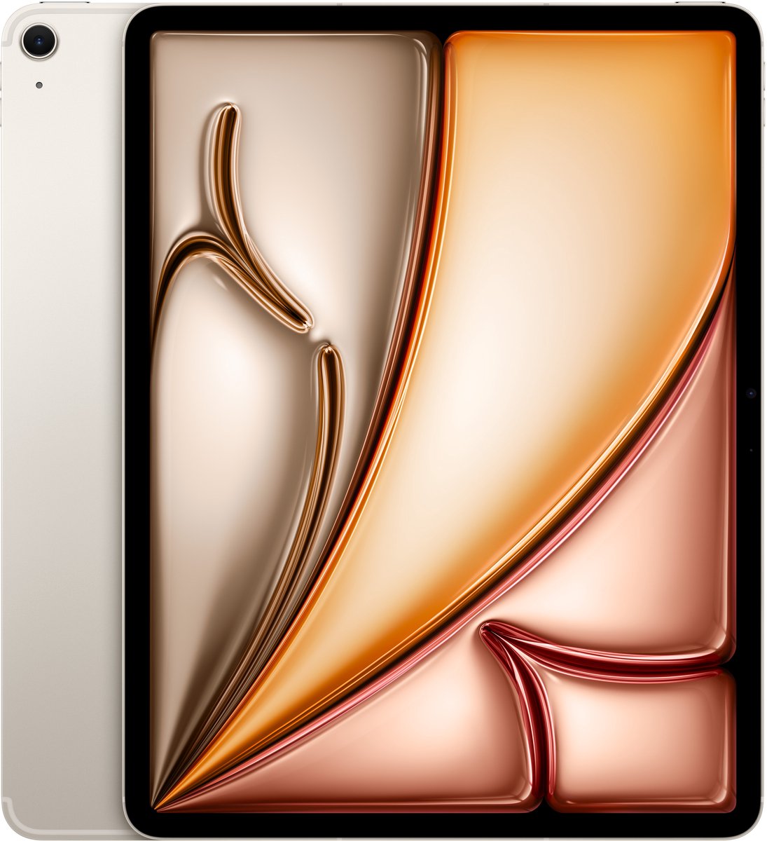 Apple iPad Air 5G (2026) - 13 inch - Wi-Fi + Cellular - 128 GB - Starlight (0195950785272)